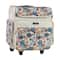 Everything Mary Floral Rolling Scrapbook Storage Tote